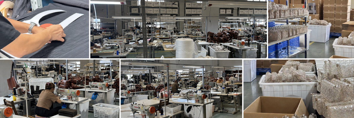 Custom handbag manufacturing and sample development at HerminFashion
