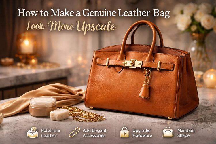 How to Make a Genuine Leather Bag Look More Upscale – Hermin Fashion
