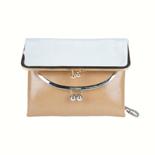 Charger l'image dans la galerie, Beige Blue PU Crossbody Bag - B-B021374 product image