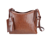Brown PU Crossbody Bag - B-B021371