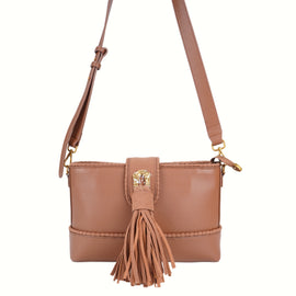 Brown PU Crossbody Bag - B-B021379 product image