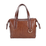Brown PU Satchel Bag - B-B021370