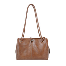 Charger l'image dans la galerie, Brown PU Tote Bag - B-B021193 product image