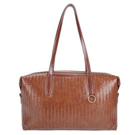 Brown PU Tote Bag - B-B021369 product image