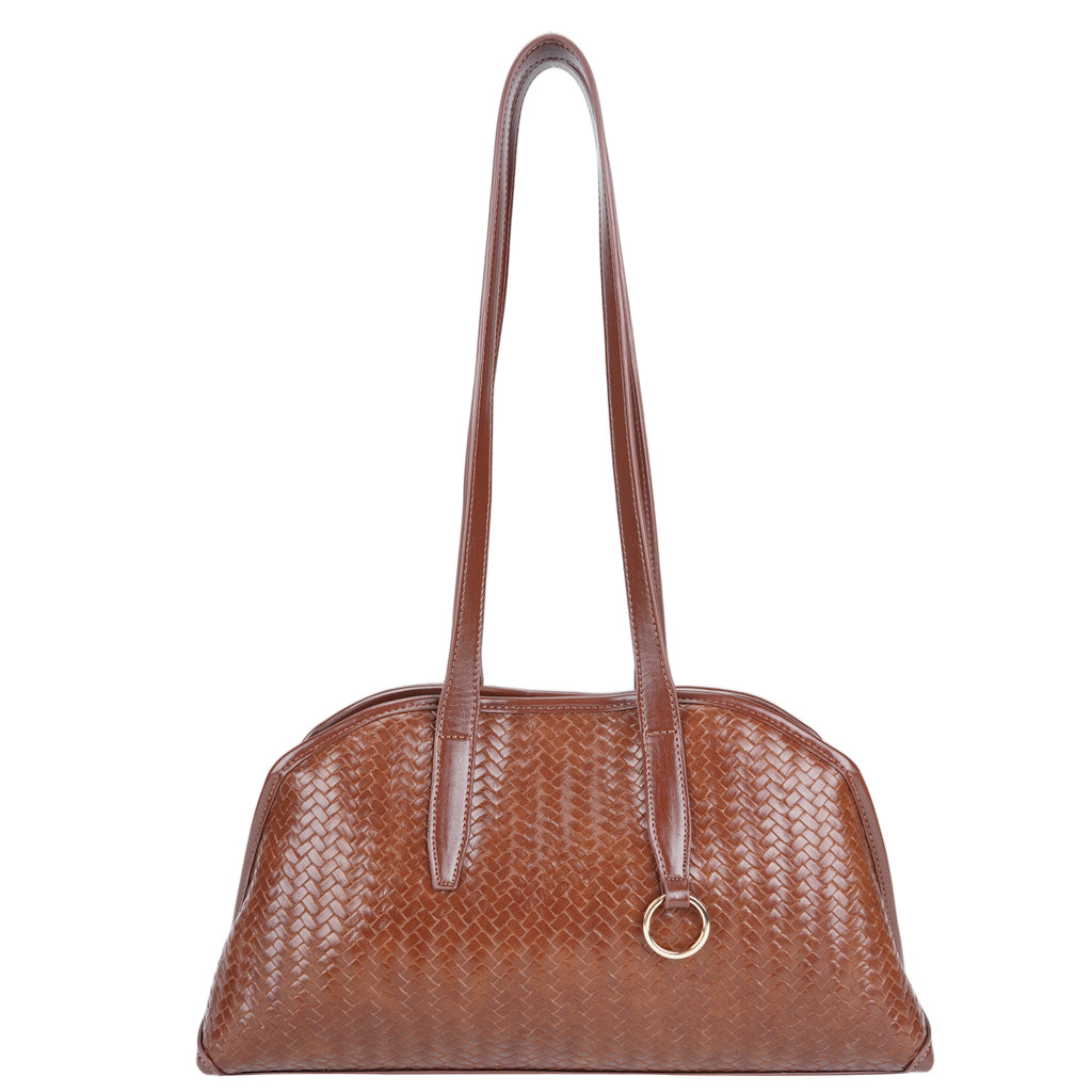 Brown PU Tote Bag - B-B021372 product image