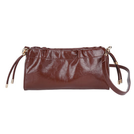 Dark Brown PU Crossbody Bag - B-B021420 product image