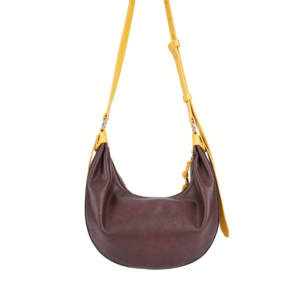 Dark Brown PU Hobo Bag - B-B021378 product image