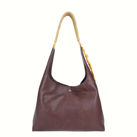 Dark Brown PU Hobo Bag - B-B021380 product image