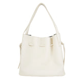 Ivory PU Hobo Bag - B-B021415