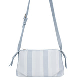 Light Blue PU Crossbody Bag - B-B021331
