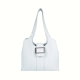 Light Blue PU Hobo Bag - B-B021387