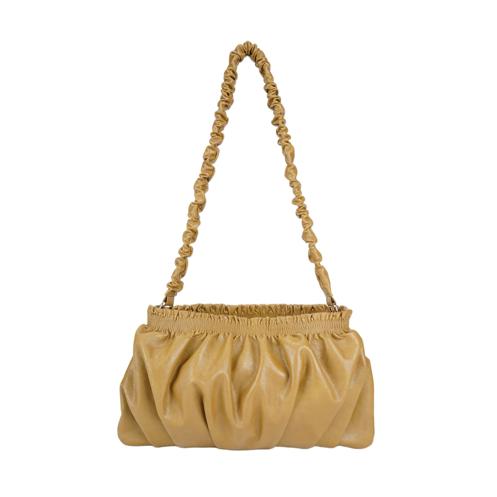 Mustard PU Shoulder Bag - B-B021416 product image