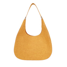 Load image into Gallery viewer, Mustard Suede Hobo Bag - B-B021399 product image