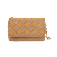 Load image into Gallery viewer, Tan PU Crossbody Bag - B-B021240 product image